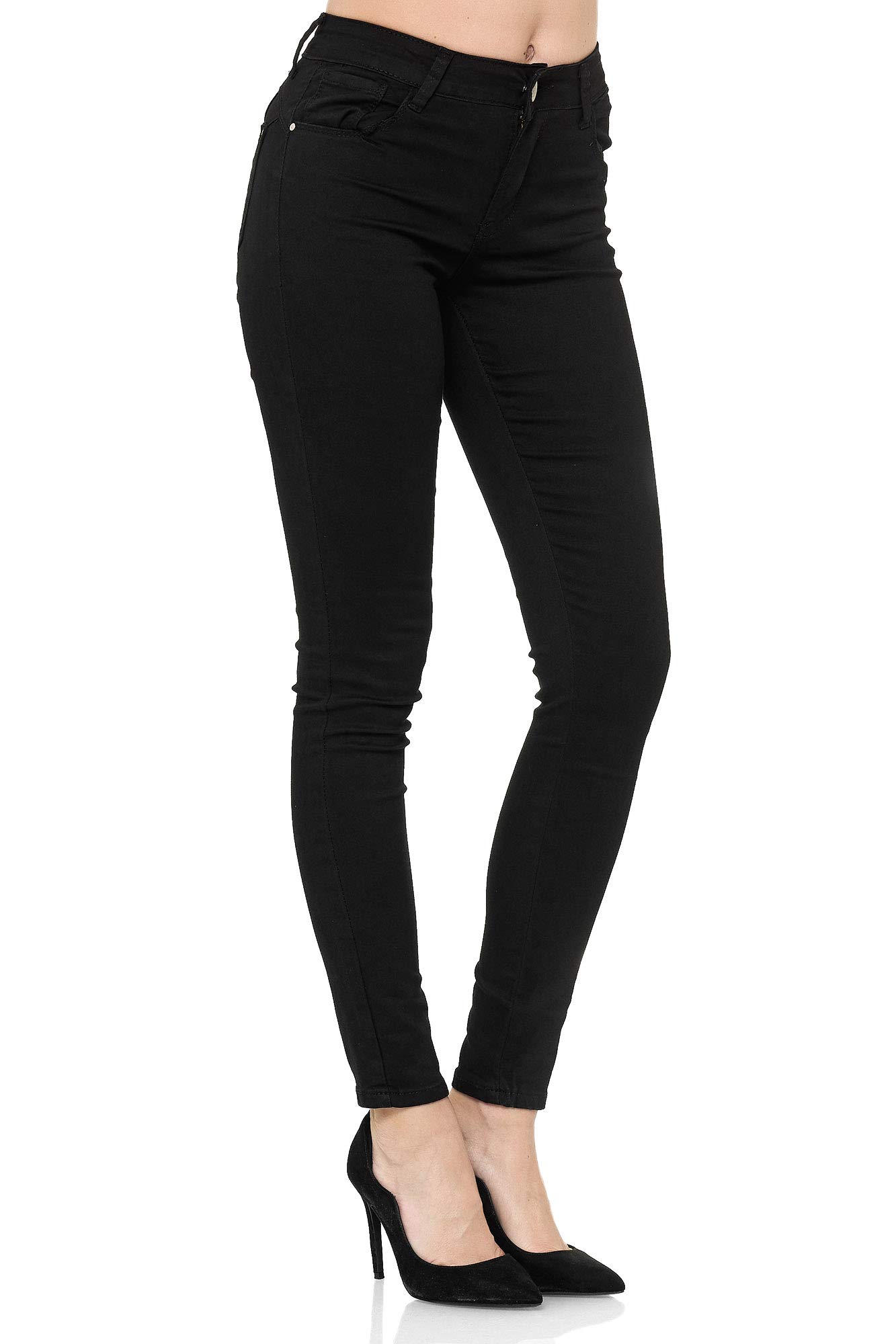 Elara Donna Pantaloni Elasticizzati Push Up Jeans Chunkyrayan