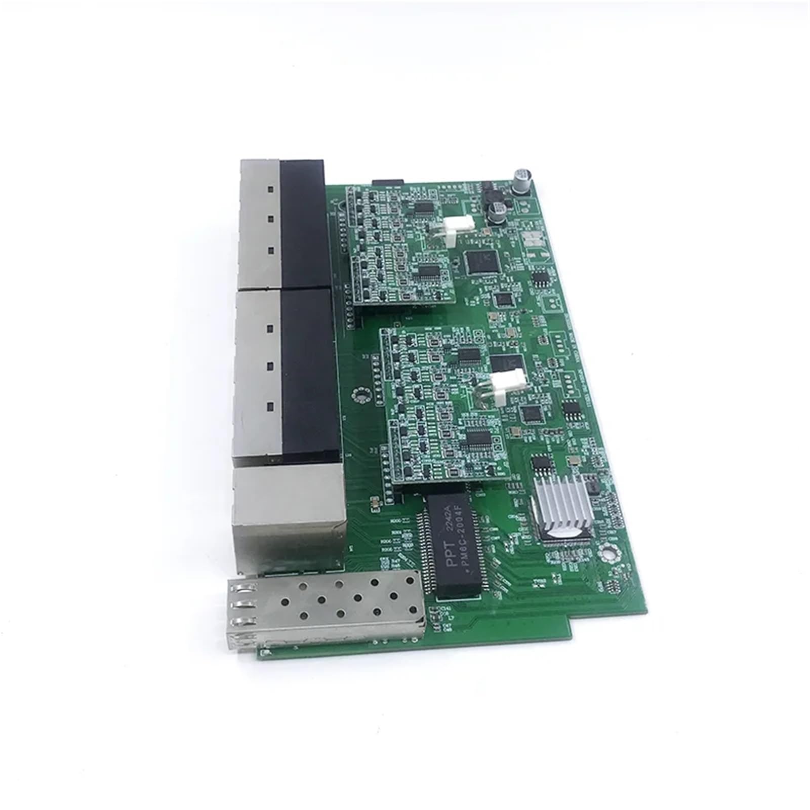 Commutateur 16 ports 10/100/1000 M PoE 48 V (250 W-300 W) 802.3AT/AF avec 2 ports NVR UPLINK de 1000 m avec 1 SFP 1000 M