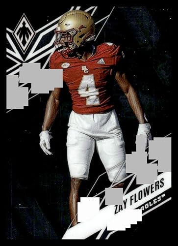 2023 Panini Chronicles Draft Picks Phoenix #18 Zay Flowers NM-MT Boston College Eagles Football Trading Card