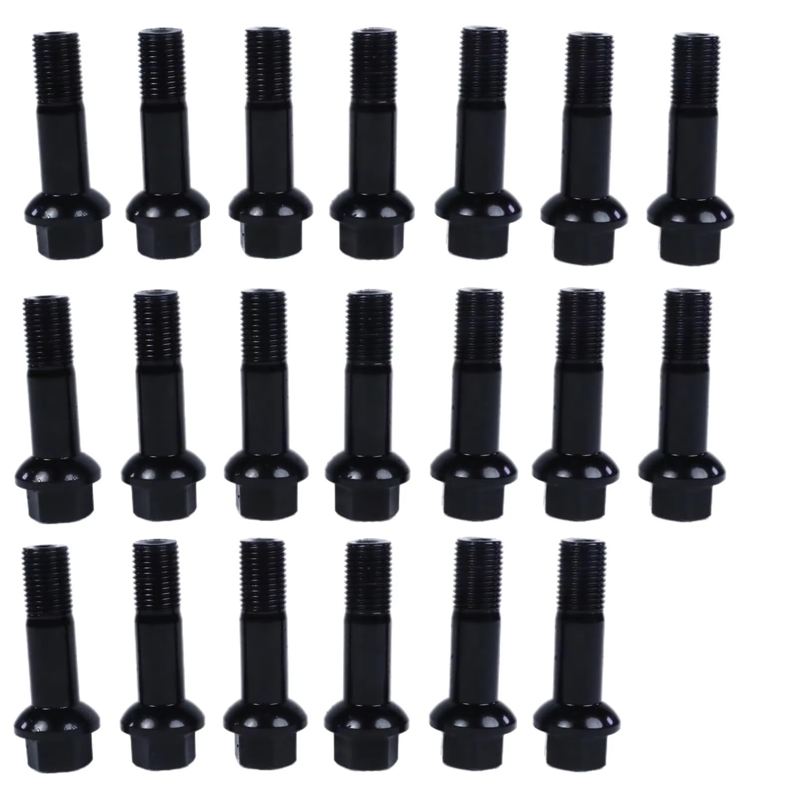 Pernos rueda coche para Benz S550 y GLS450 juego de 20 tuercas de acero resistente para neumáticos 4