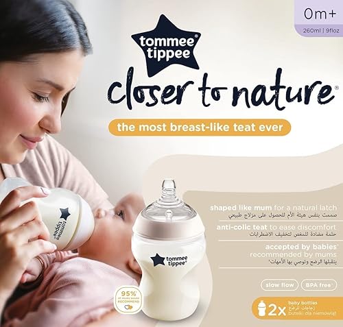 Miniatura 7 de Botellas Tommee Tippee de 8.8 fl oz Twin Pack