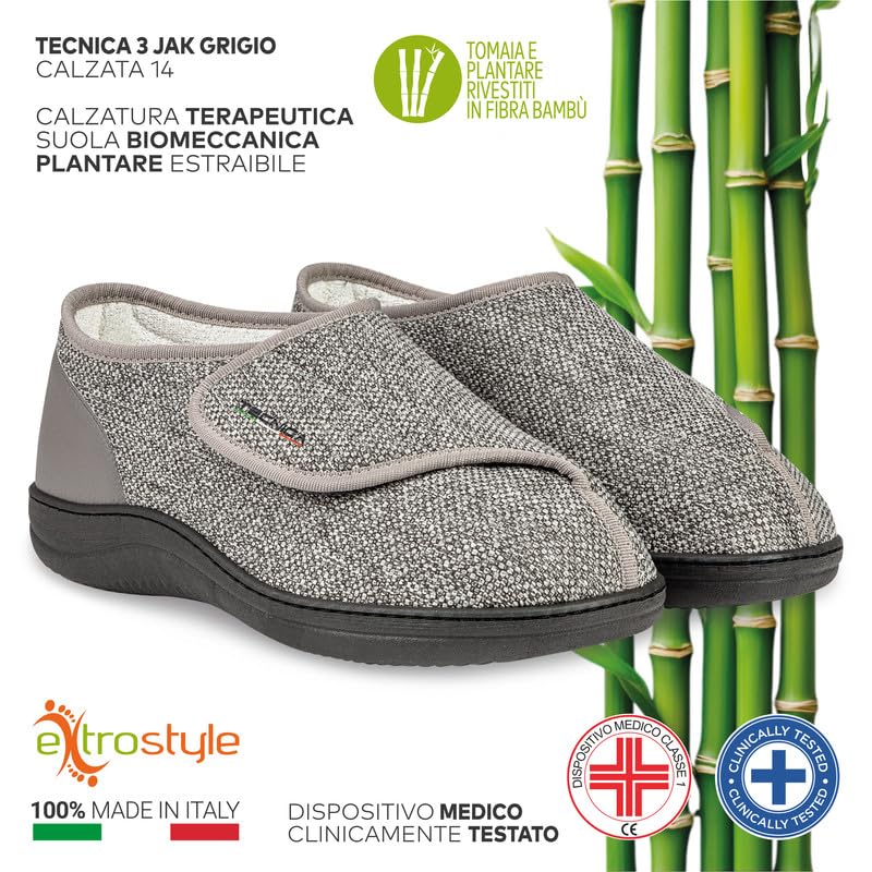 EXTRO STYLE - Scarpe Ortopediche Donna e Uomo, Tecnica 3M, Per Alluce Valgo e Dolori Articolari, Scarpe Traspiranti Antiscivolo con Tomaia in Cotone Microforato, Plantare Estraibile