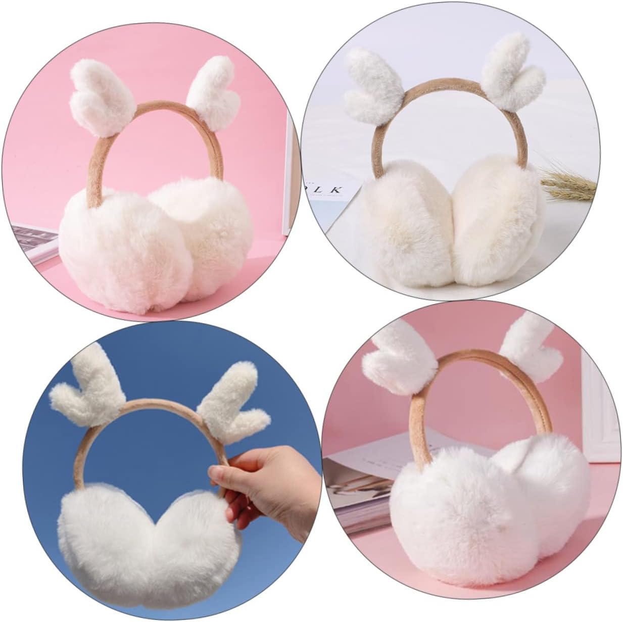 Holibanna 1pc Earmuffs Luggage Scales for Suitcases Creative Earmuff Ear Muffs Winter Ear Muffs Warm Winter