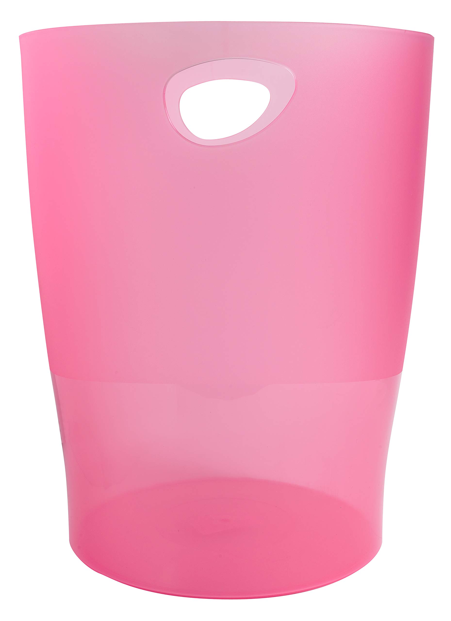 ExacomptaLinicolor Ecobin Waste Paper Bin - Raspberry Translucent