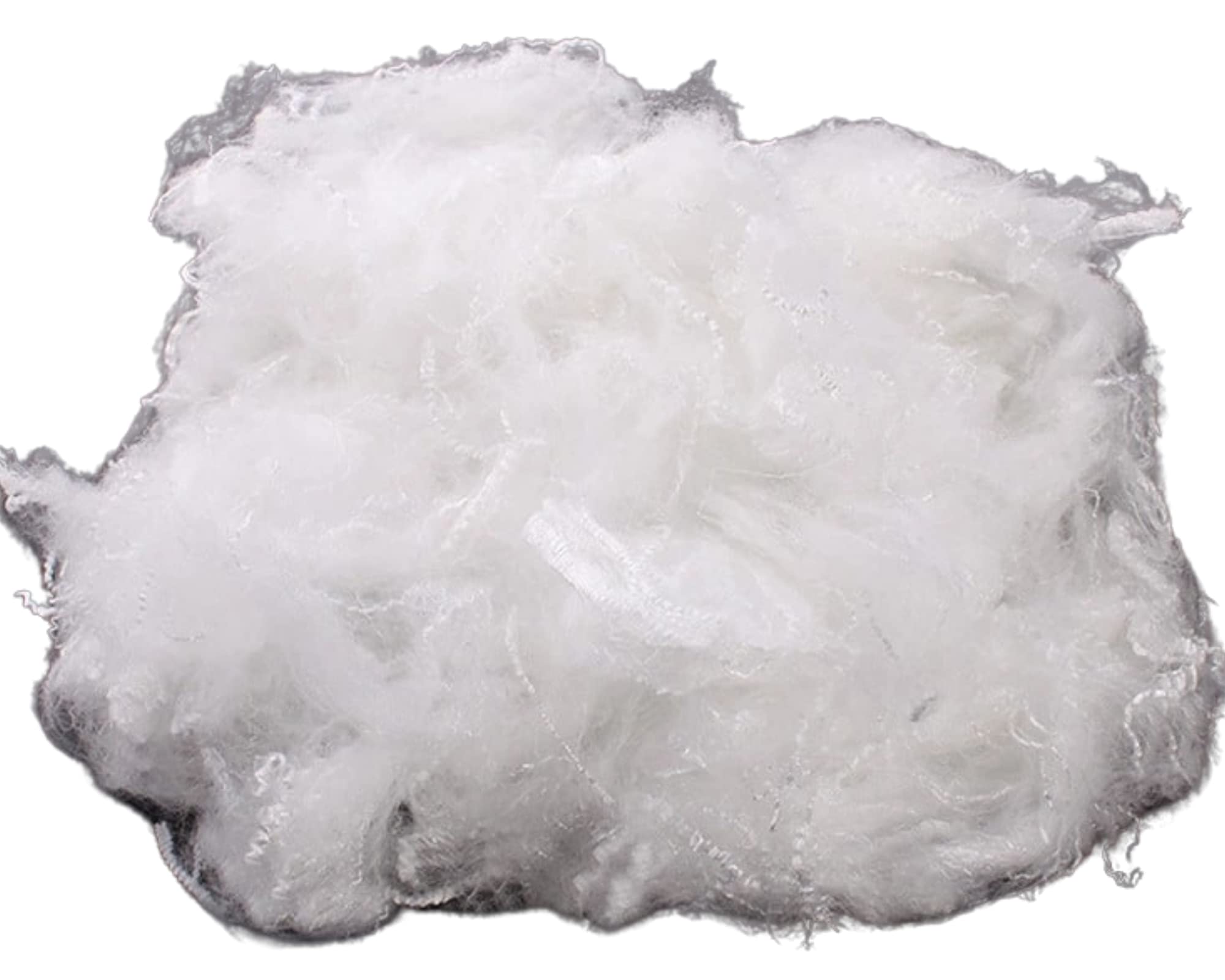 Crescent Textile White 100% Pure High Grade Hollowfiber Stuffing, Soft Toys, Teddy Bear Filling Super Soft Hollowfiber (250 Gram)
