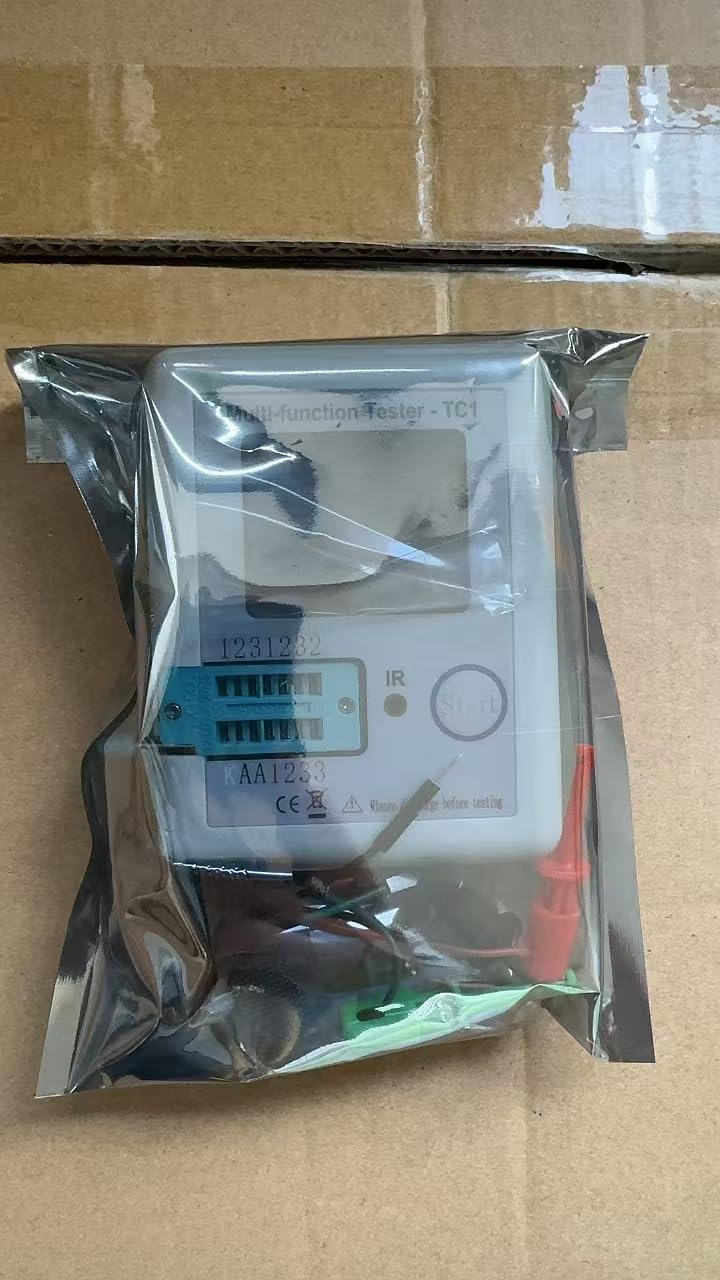 Table of technical specifications for LCR-TC1 tester