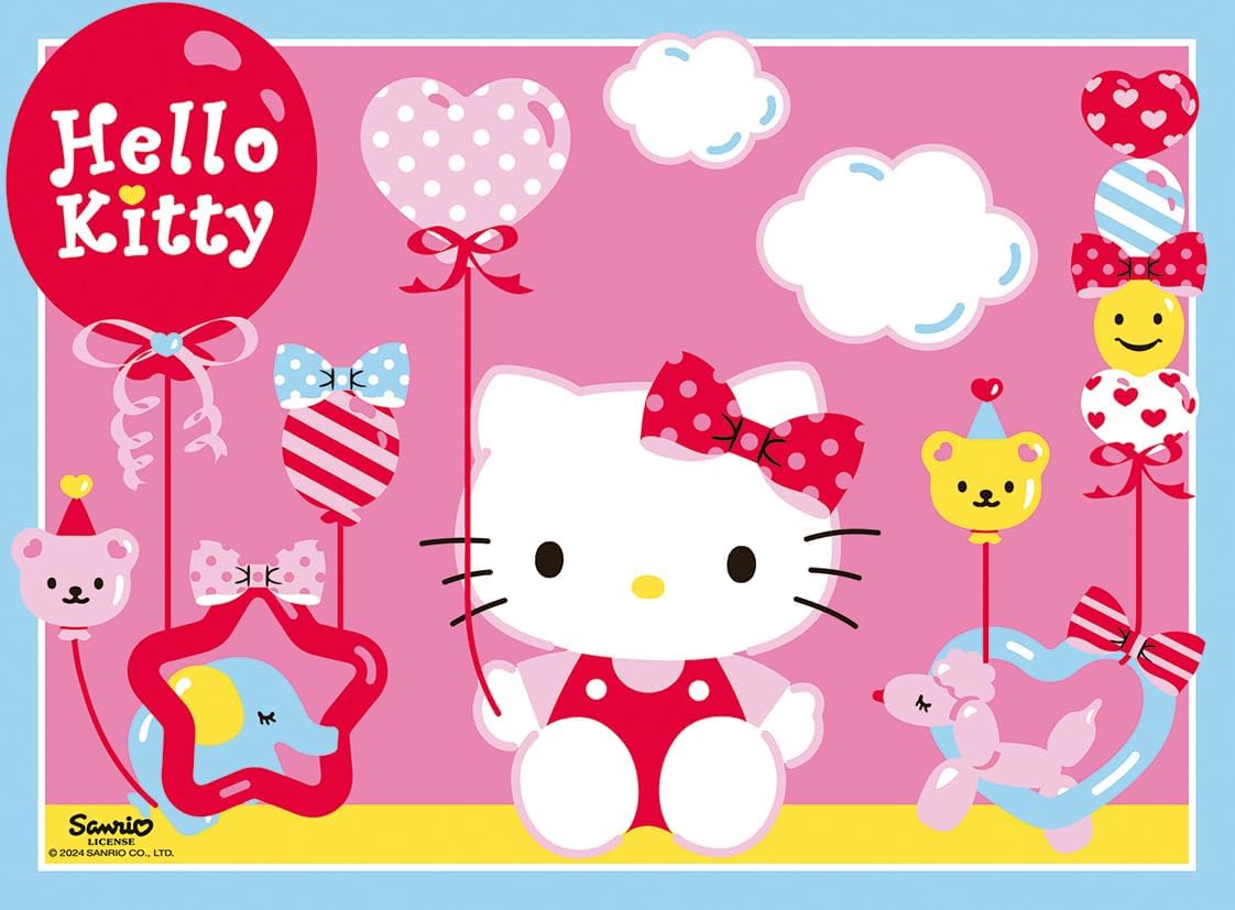 Ravensburger Hello Kitty Dream Big, Sparkle More! Jigsaw Puzzle Set - 12, 16, 20, 24 Pieces