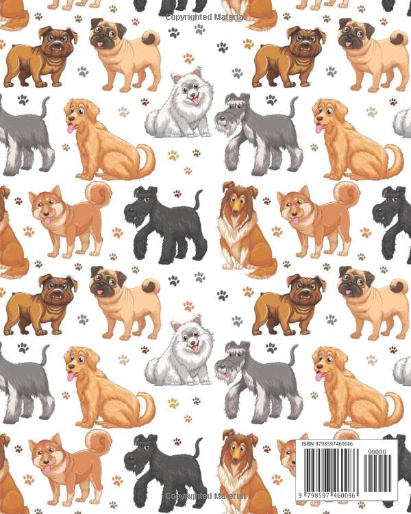BLANK STICKER BOOK: A Sticker Collection Book - Perfect Permanent Sticker Book For Toddlers & Kids – Dog Theme Cover. image 3