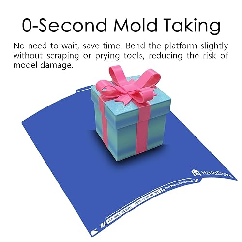 Miniatura 53 de Placa fresca mejorada para Kobra S1 Combo Placa de construcción fría de baja temperatura 10.394 x 10.866 in de doble cara lisa placa de cama PEO