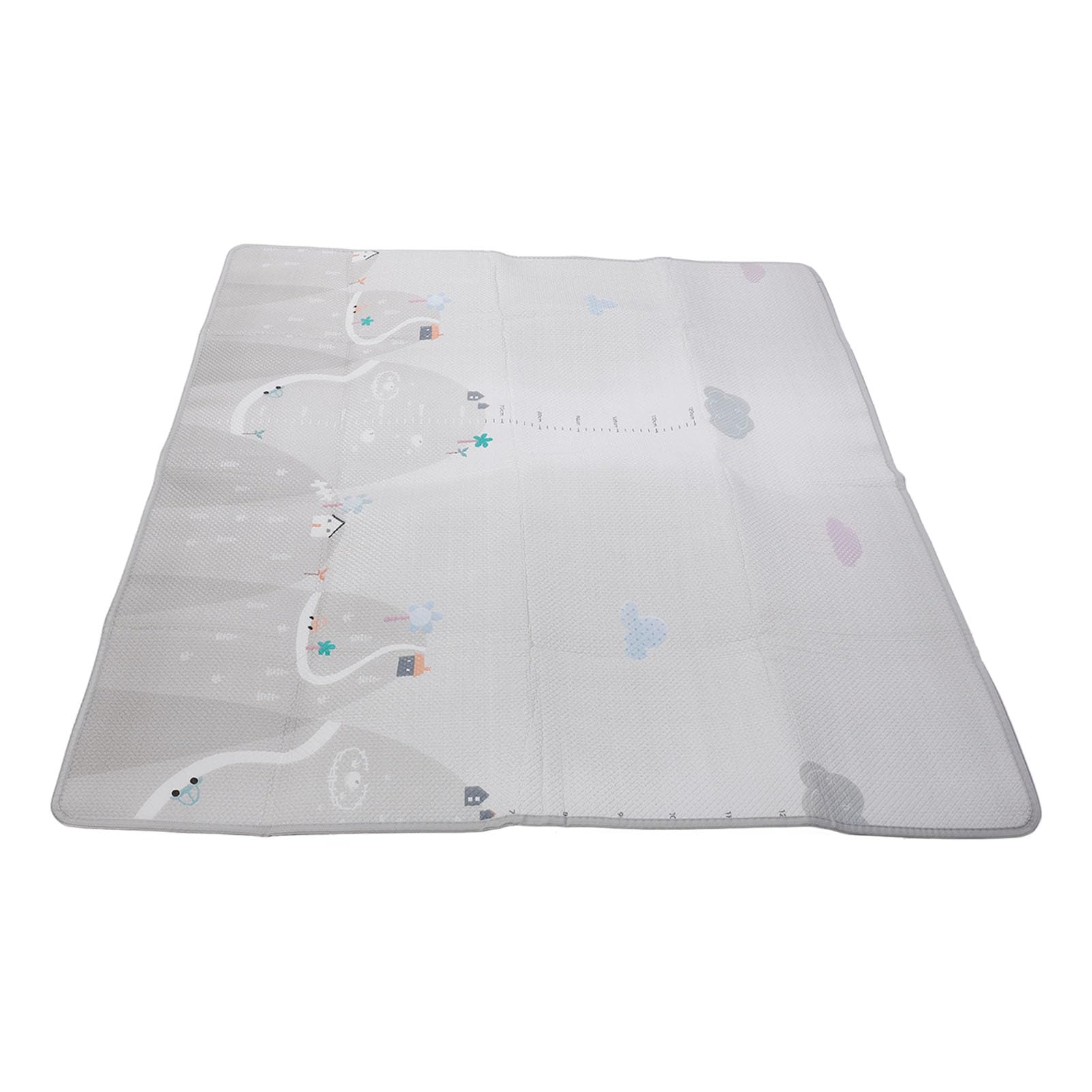 SIXRUN Babysichere rutschfeste Matte, Leicht zu Reinigen für Zuhause, 78,74 X 70,87 Zoll, Ideal Zum Spielen für Kleinkinder, Rutschfestes LDPE-Material