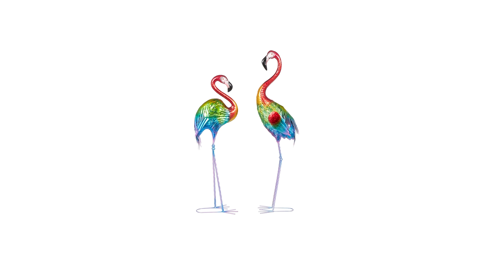 Amazon.com: Deco 79 Metal Flamingo Decorative Garden