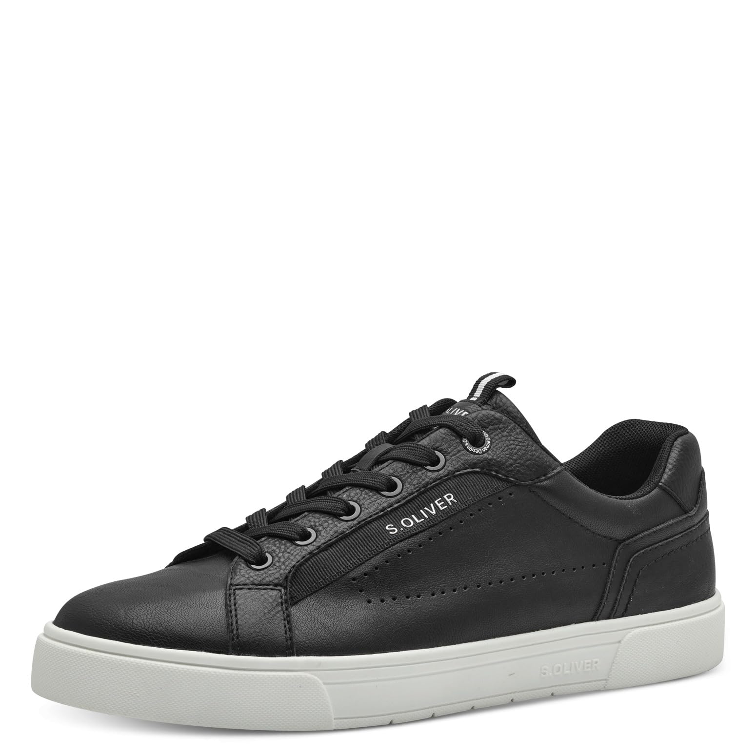 s.Oliver Men's Herren Sneaker Low 5-13652-44, Black, 9 UK