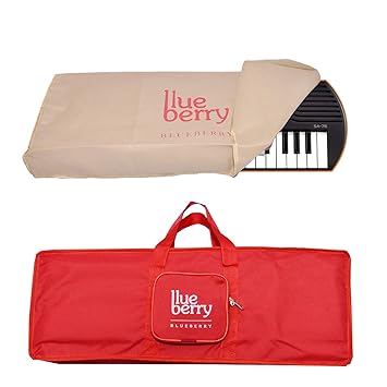 Blueberry Red Cover Bag and Dust Cover Suitable for Casio SA-78 Mini Keyboard