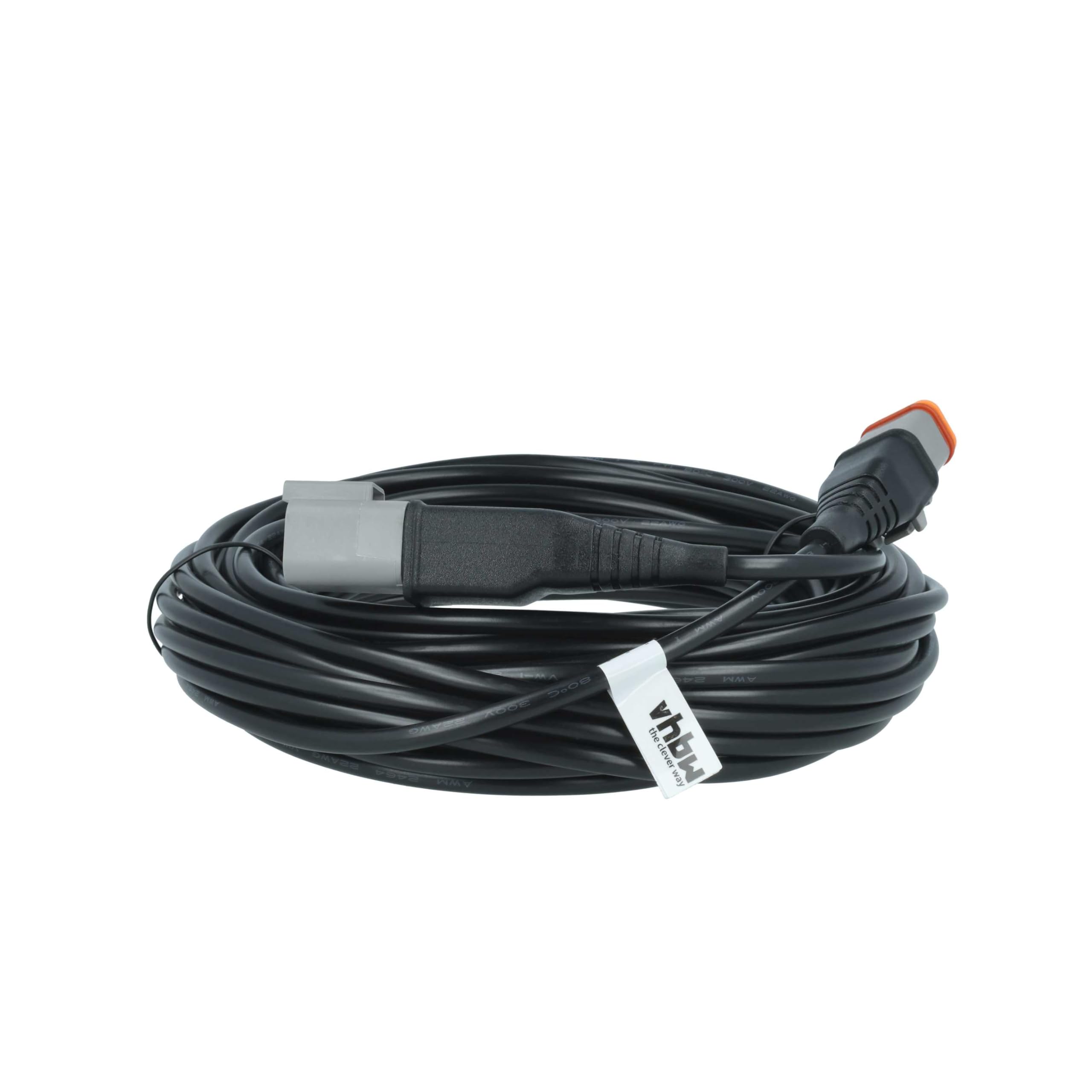 vhbw Cavo di prolunga per stazioni di riferimento RTK compatibile con Mammotion LUBA mini AWD, 1 AWD robot tosaerba, tagliaerba - 10 m
