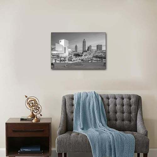 Vista 348 de 1 lienzo decorativo para pared, ferrocarril a través del bosque de pinos con niebla, decoración moderna para el hogar, sala de estar, arte de pared