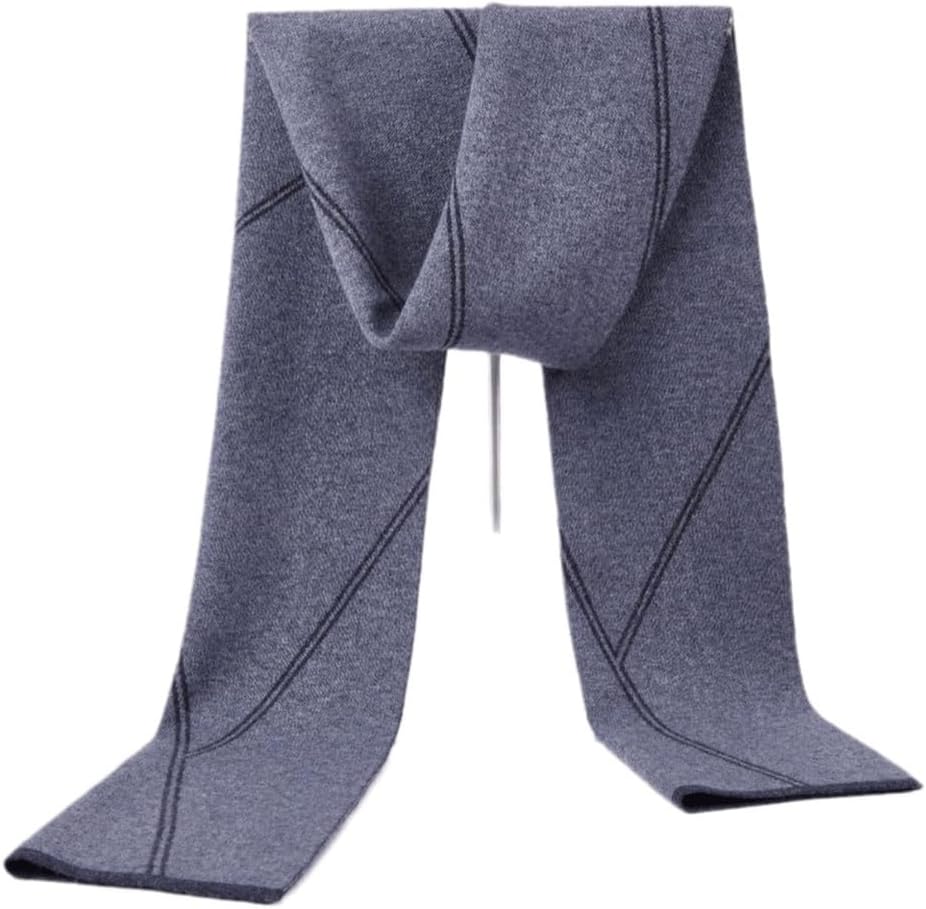 Men's scarf, versatile for autumn and winter, warm and neck