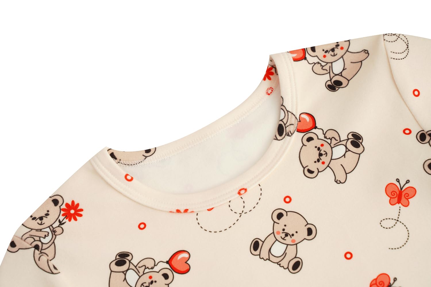 BONNY BILLY Thermounterwäsche Skiunterwäsche Funktionsunterwäsche Set Kinder Mädchen Jungen Winter Fleece Oberteil und Leggings