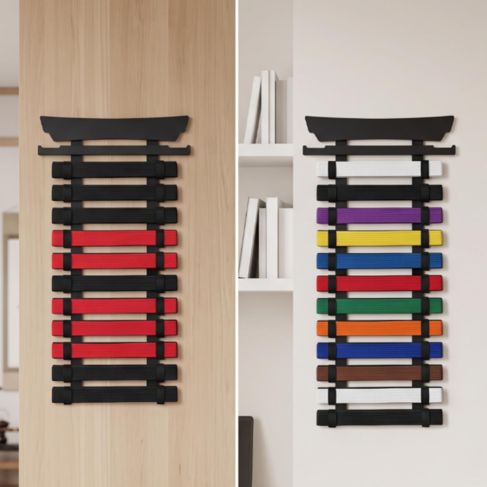 harayaa Pared para Cinturones, color to 2, 12 Celdas