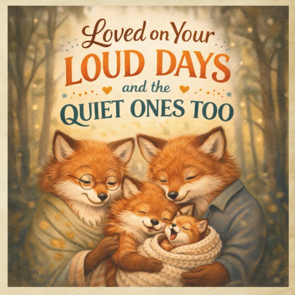 Loved on Your Loud Days and the Quiet Ones Too A Gentle Picture Book About Love, Belonging, and Self-Worth for Kids Ages 2–7
