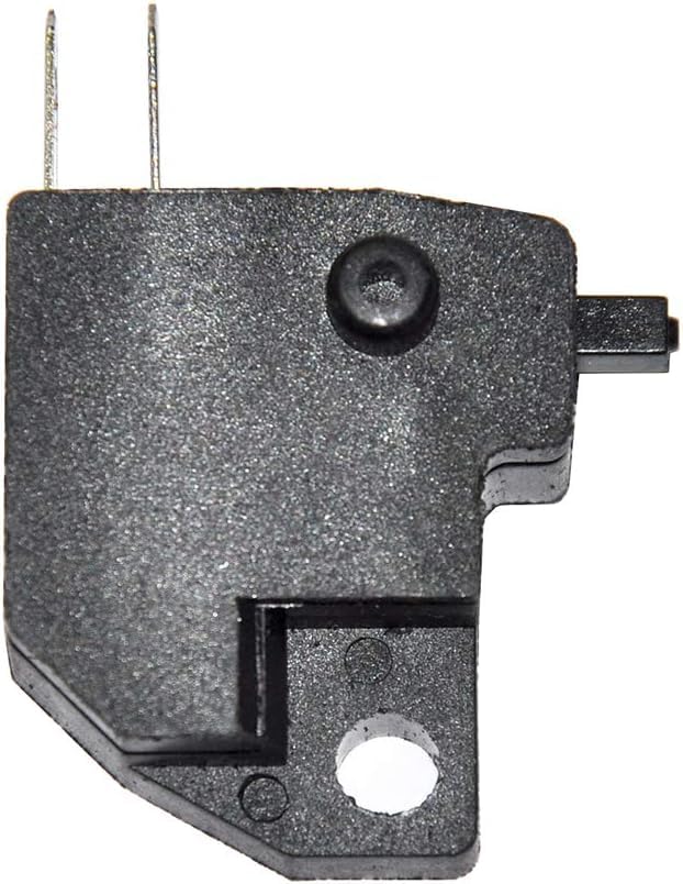 Harpra Black Automatic Mechanical Push Button Front Brake Light Stop Switch for Suzuki Bandit 1200, DR125SE, GS500E, GSXR1100, Intruder 1500, RF600R, VX800, TL1000S