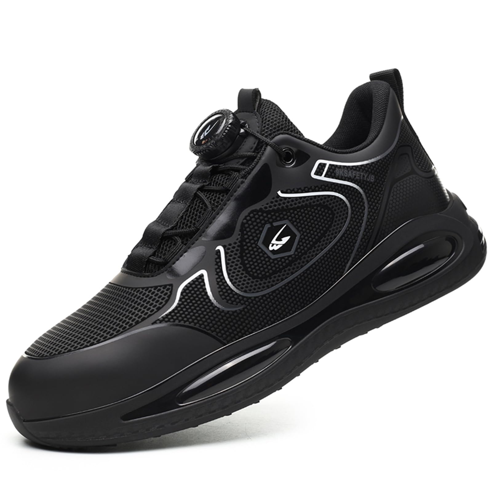 Gugifcto Scarpe Antinfortunistiche Uomo Donna da Lavoro Leggere Comodo Antiforatura Scarpa Sicurezza 36-46EU