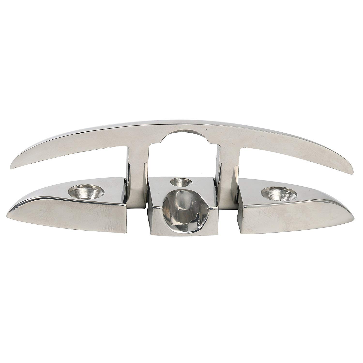 Amarine-made M1109S - Tacchetta Pieghevole in Acciaio Inox, 15,2 cm, 2 Pezzi