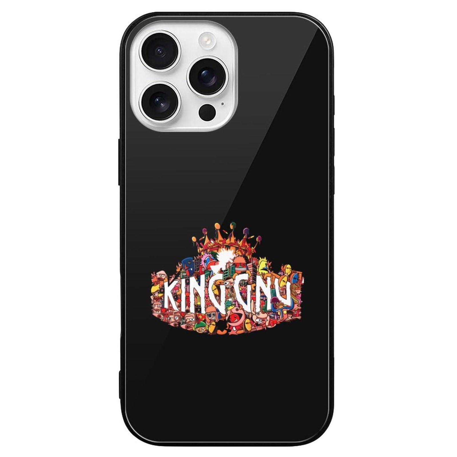 Amazon.co.jp: King Gnu iPhone 16 ケース アイフォン16 強化ガラス
