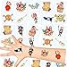 Produktbild German-Trendseller  - Piraten Kinder Tattoos - Set Piraten Party  Kindergeburtstag  Mitgebsel 72 Tattoos