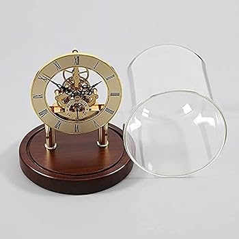 ヨーロッパ　ヴィンテージ機械式置き時計 ガラスケース付き 楽天市場】ドイツ 機械式時計（置き時計｜置き時計・掛け時計
