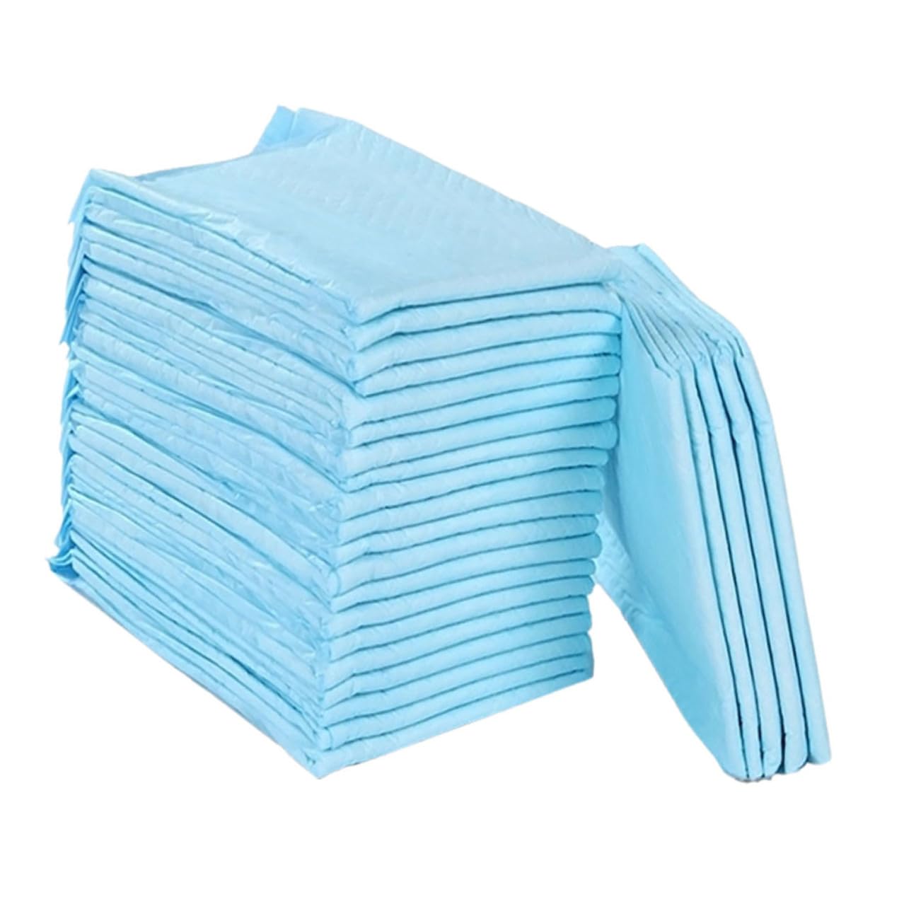 100 Einweg Wickelunterlagen 60x90cm Saugfähige Wickelauflagen mit Auslaufsicheren Kanten für Babys und Erwachsene Hautfreundliche Vliesstoff Pads zur Inkontinenzpflege