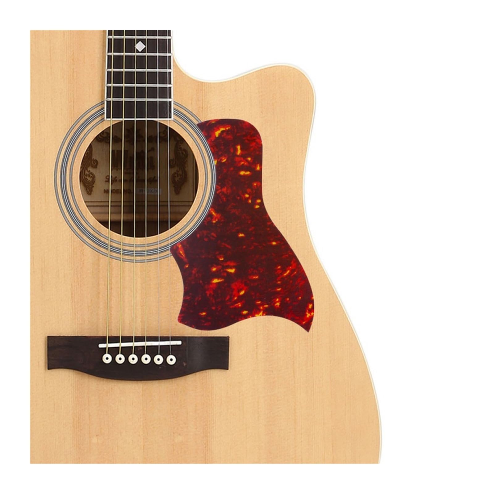 maskownica do gitary elektrycznej Kolorowy Pickguard Gitarowy Pickguard 40/41 Calowy Gitara Spersonalizowane Naklejki Dekoracyjne 40-41 Cali(Style 2)