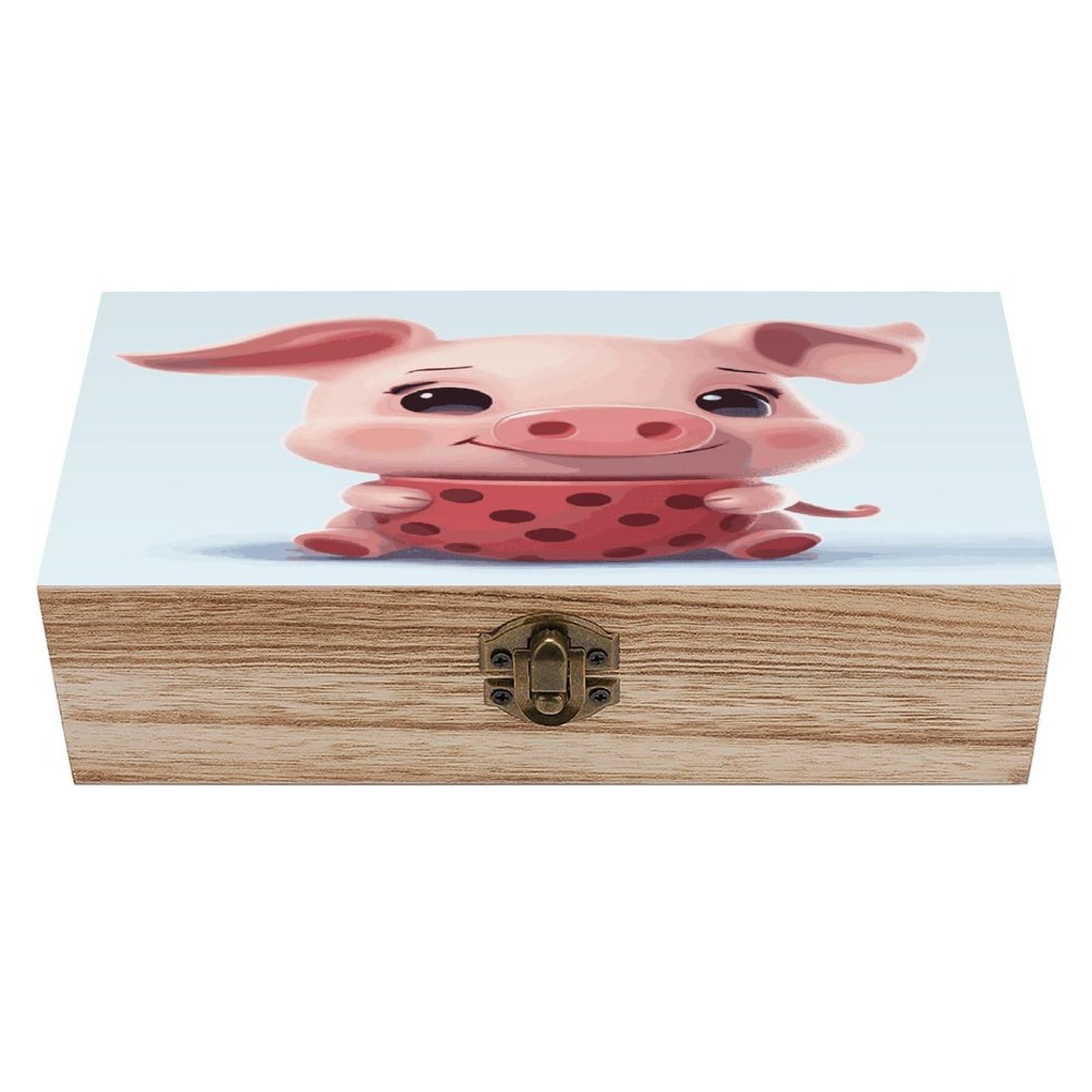 Adfgyerh Style Smiling (21) Bins Solid Wood，Jewelry Box Retro And Exquisite，Storage Box Used For Storing Photos, Souvenirs, Letters, Gifts, And Jewelry.