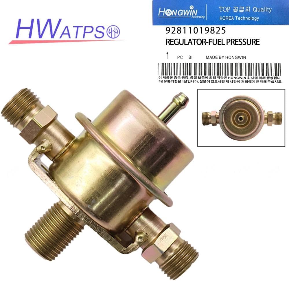 92811019825 3.5Bar Fuel Pressure Regulator For Porsche 911 Carrera 2 Convertible Coupe Targa 3.6L H6 928 Base Coupe