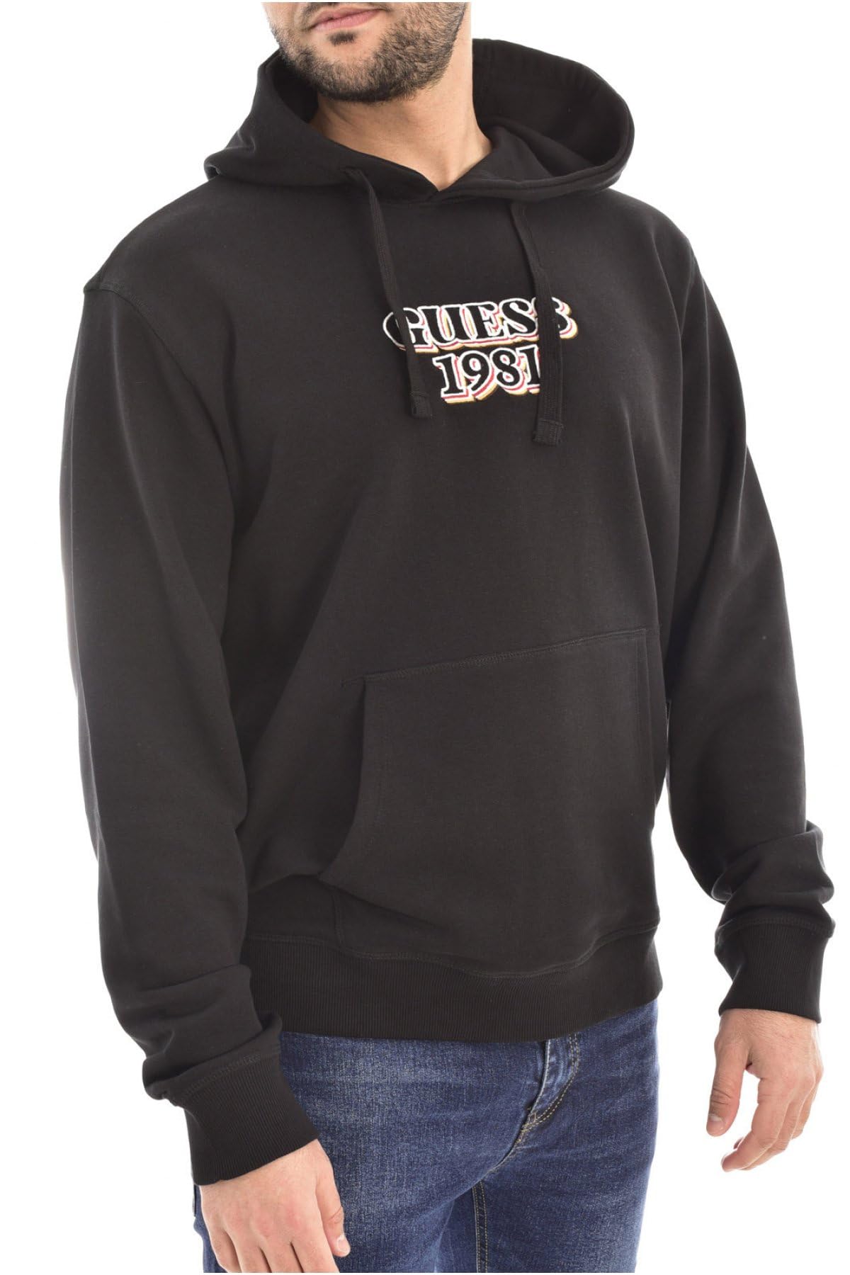 Guess jeans m3gq14 kbk32 mens, Jblk Jet Black A996., M