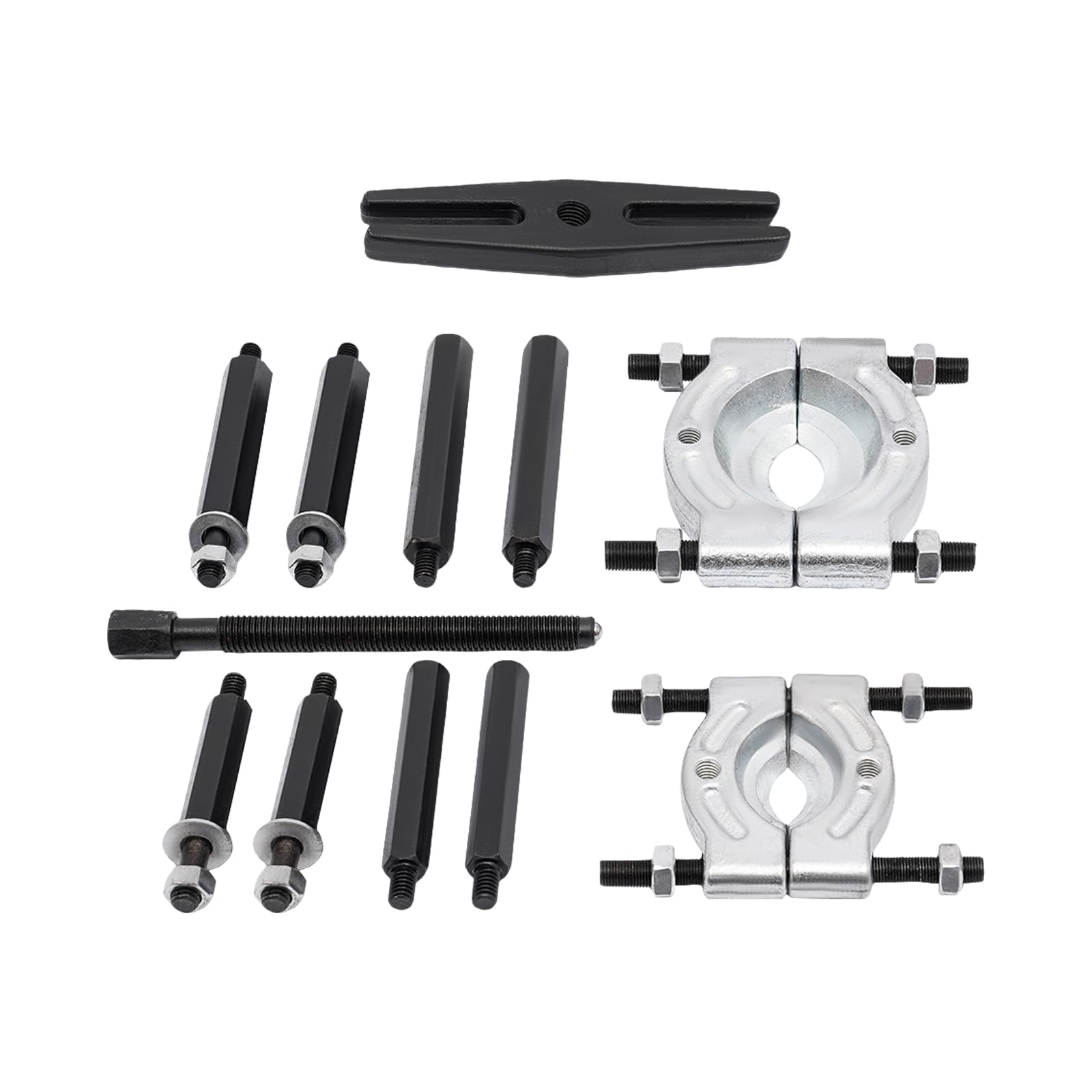 Kit Estrattore Cuscinetti Ruota 18-65 Mm - In Acciaio Al Carbonio, 49 Piastre, Con Valigetta