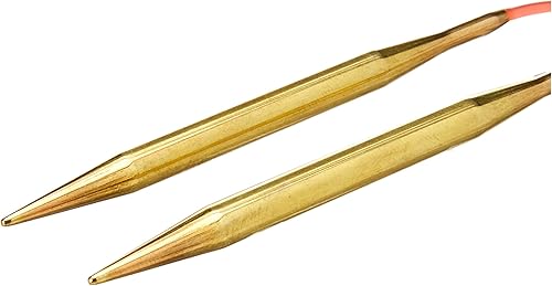Miniatura 4 de Addi Aguja circular de encaje 59.1 in 0.138 in, 59.1 in x 0.138 in, oro