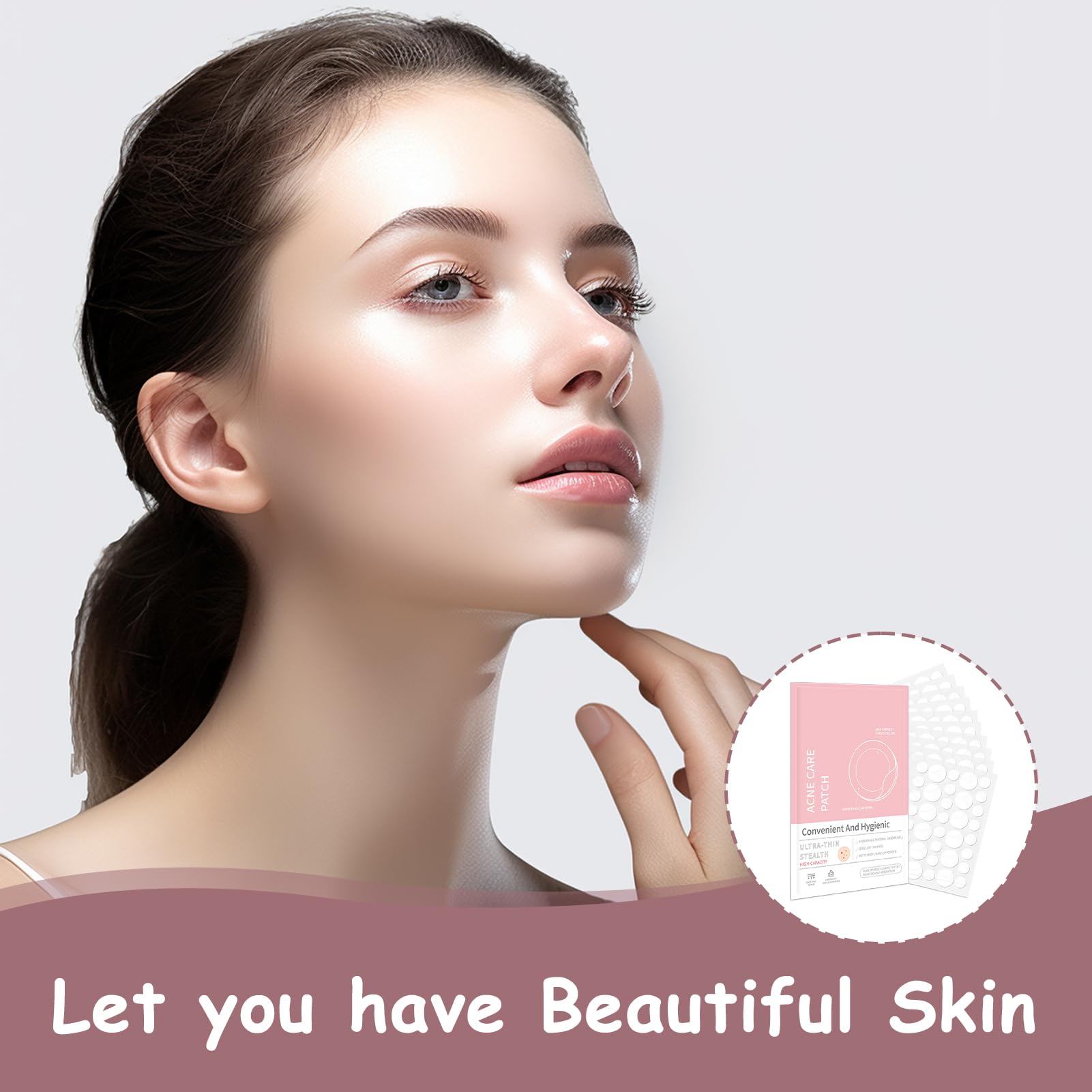 360 Piezas Parches para Acné Hidrocoloides, Parches para Granos Día y Noche, Pimple Patch Parches Anti Acne Impermeables Transpirables, Absorbe el Pus Reduce Cicatrices, Todo Tipo de Piel 10mm/12mm
