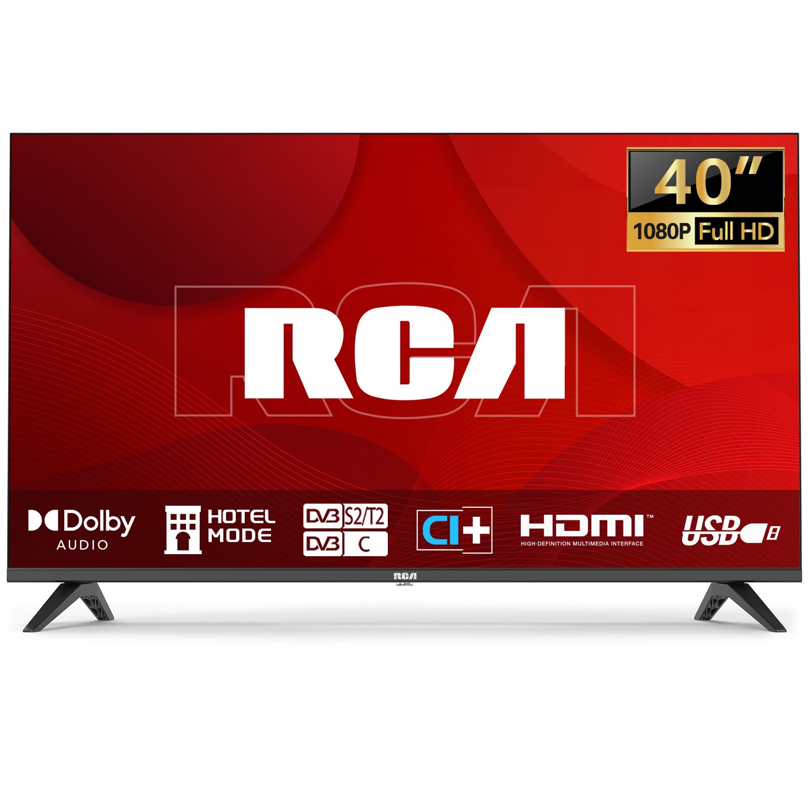 RCA NRB40FQ1 40 Inch Full HD LED TV with Triple Tuner , USB Media