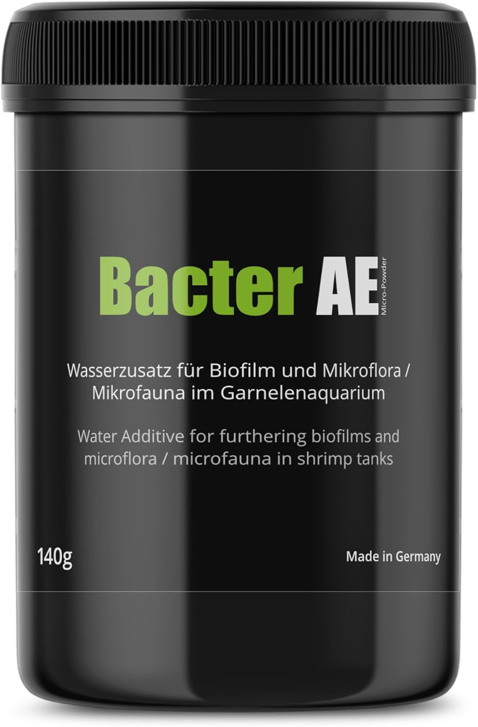 Glasgarten Bacter AE 140G Biofilm Micro Powder/Water Additive for Freshwater Shrimp Aquarium