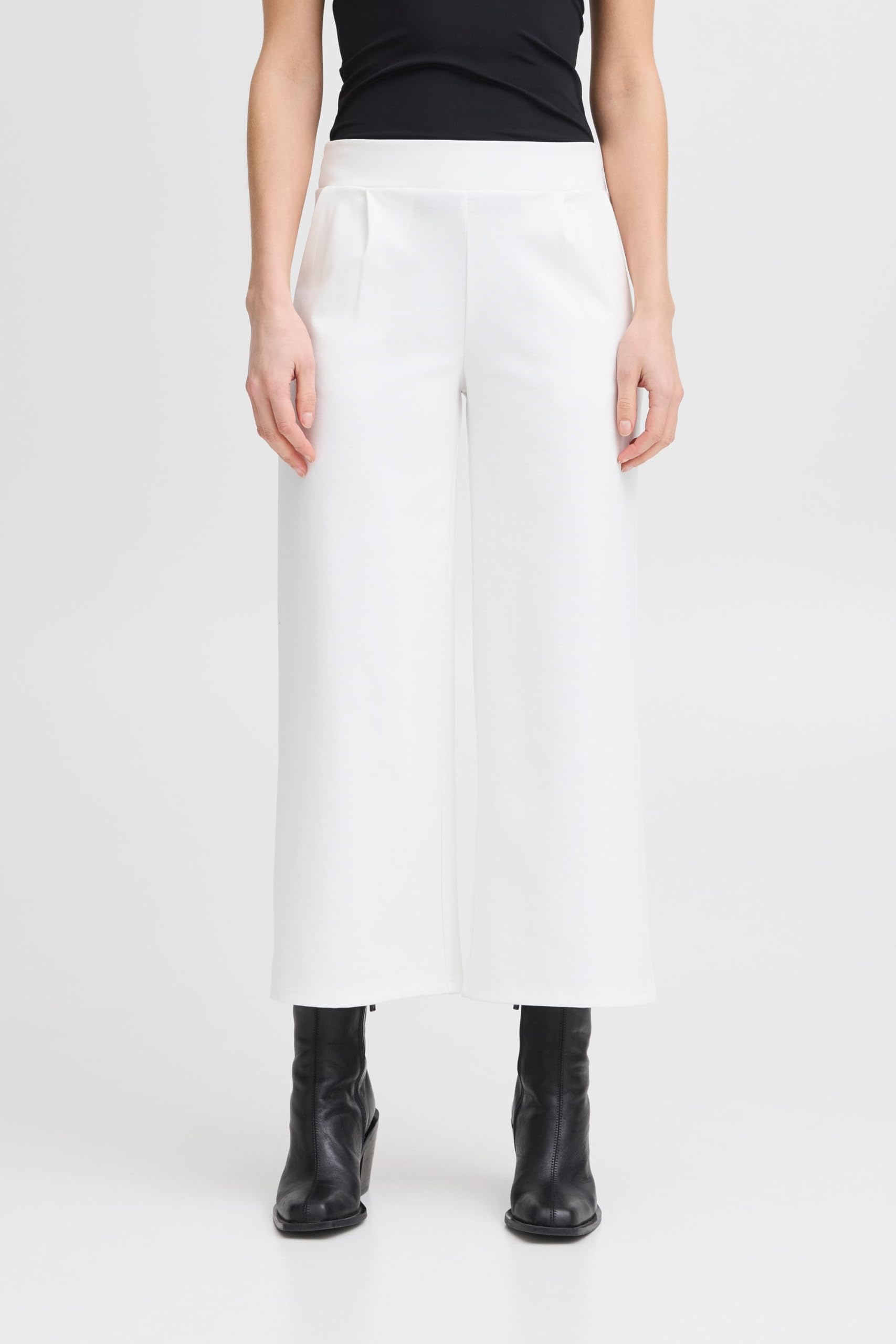 ICHI Damen Lässige Business-Hose Ihkate Sus Wide Pa