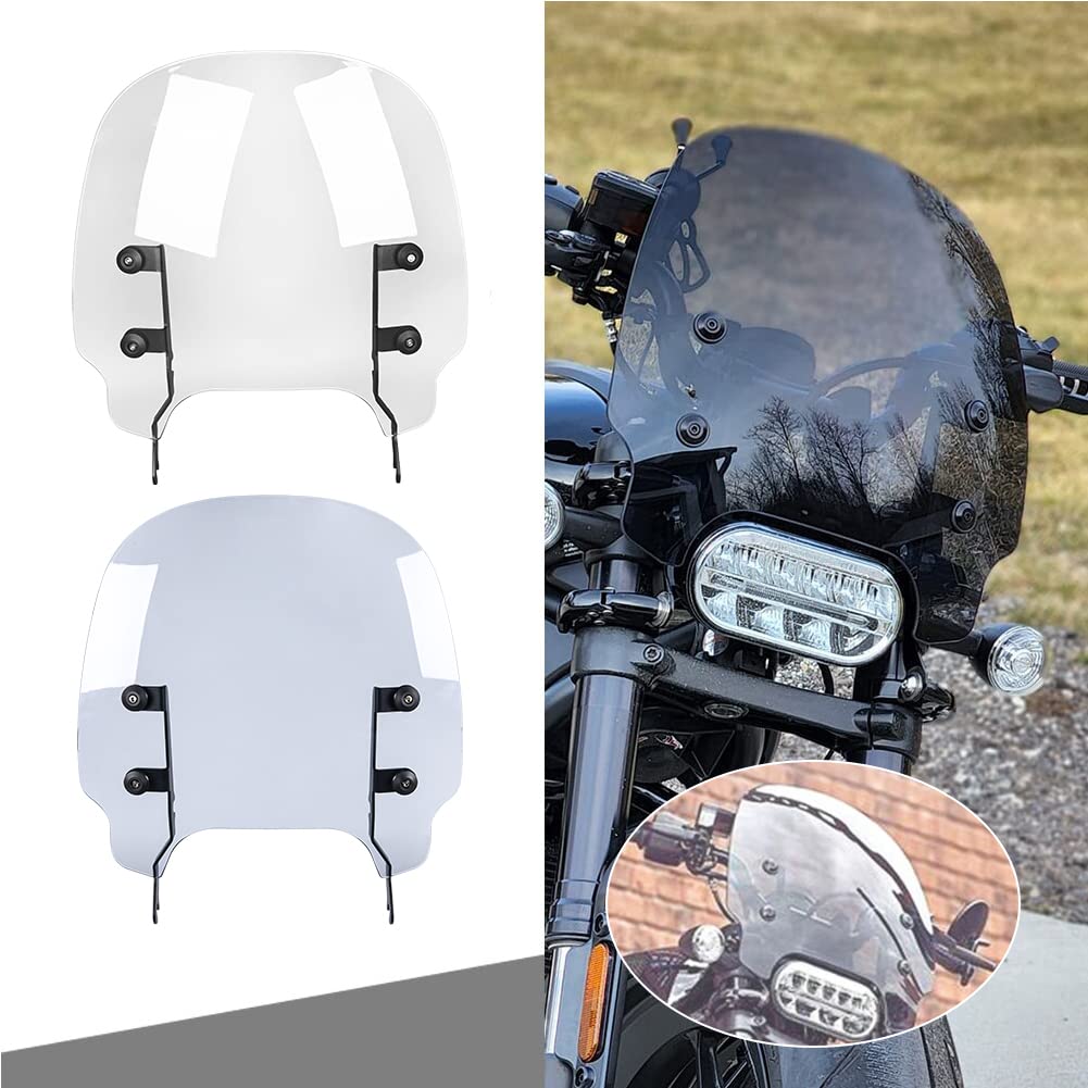 ハーレー用　クイックリリースウインドシールド　クリア　スポーツスター用 ハーレー用クイックリリースウインドシールドクリアスポーツスター用