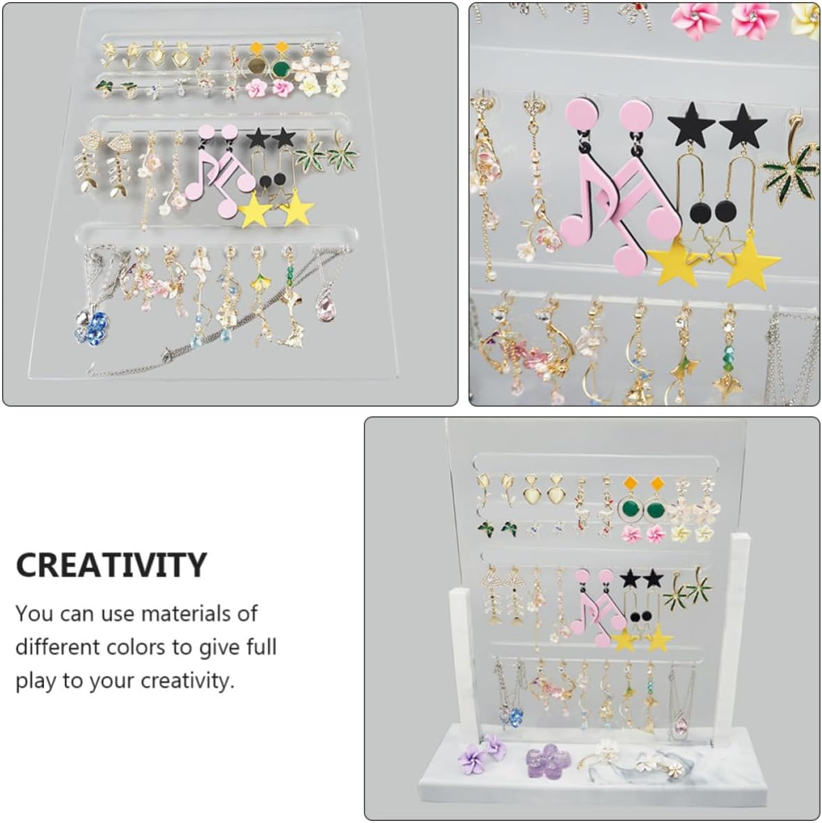 Jewelry Storage Rack Mold Silicone Epoxy Resin for DIY Crafts