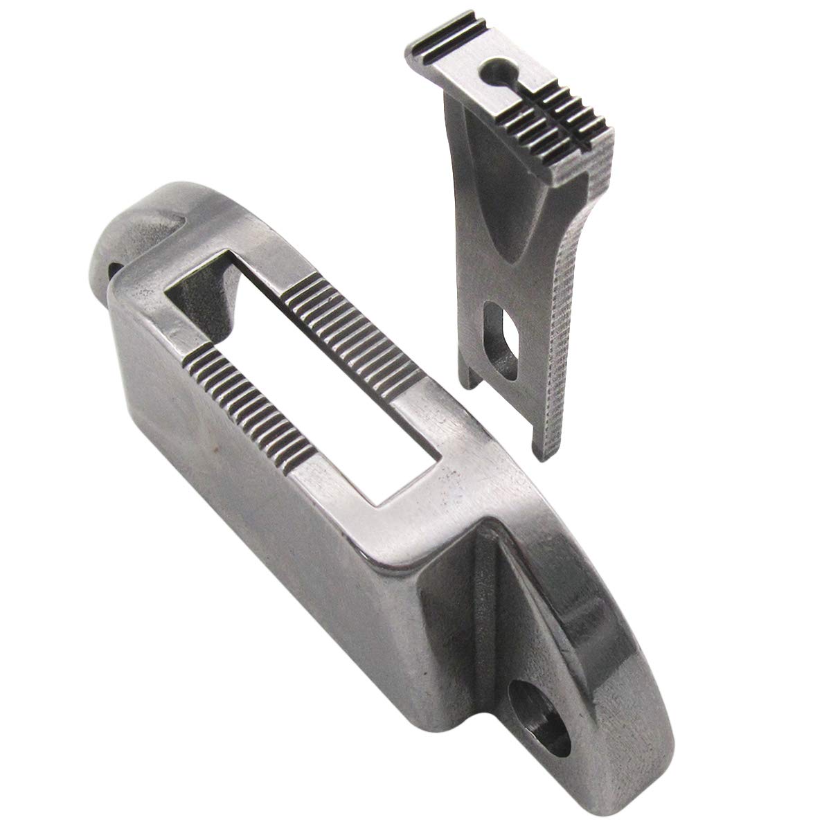 Marca CKPSMS, 1 set #169-200010+169-210080, piastra per aghi e mangimi per cani compatibili con la macchina da cucire singola DurKOPP Adler 169 269 (piastra per aghi e cane da mangiare
