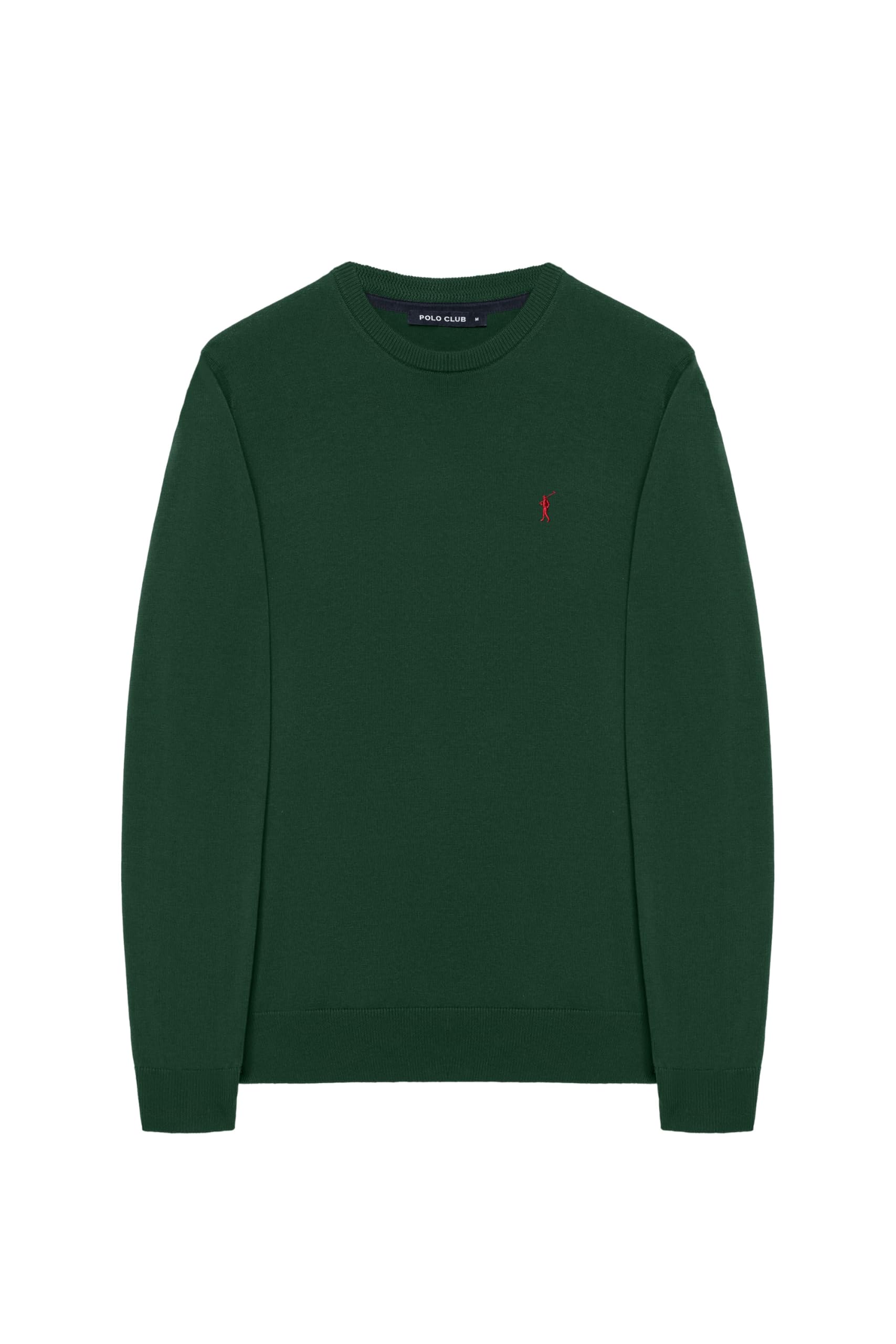 Polo Club Maglione Manica Lunga Uomo Maglioni Girocollo Crew Neck Pullover 100% Cotone