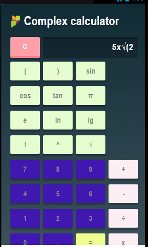 Complex calculator - App on Amazon Appstore