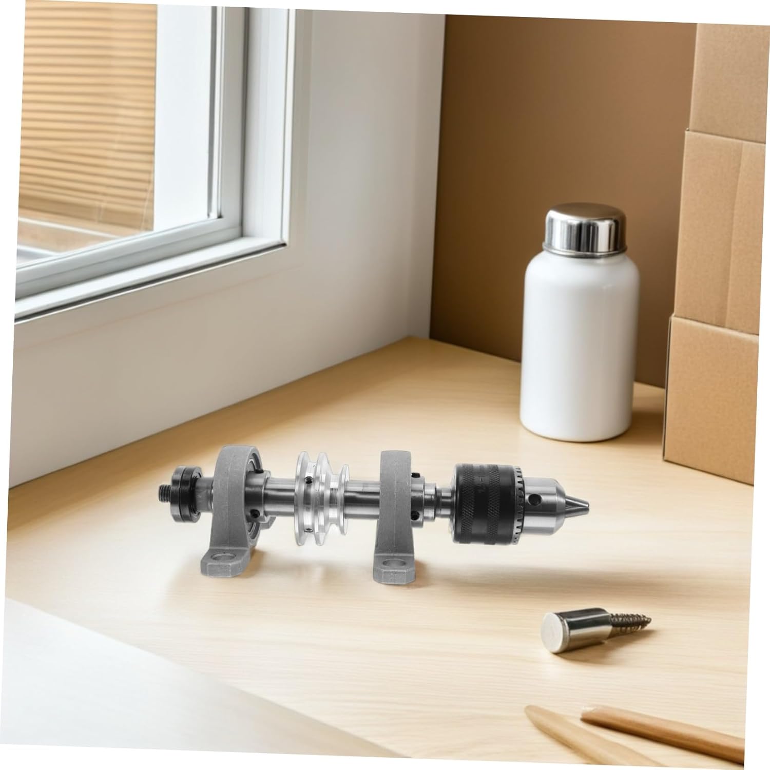 ARTIBETTER 木工台鋸用軸受座 振動低減ベアリング プーリー付きチャック プロ