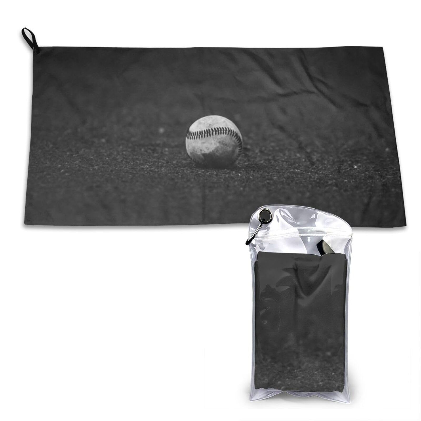 WXWJSHMGC Baseball Print Cooling Towel, Gym Towel,Cooling Towels For Neck, Soft Breathable Travel Cool Towel,Sports Towels For Gym,Camping