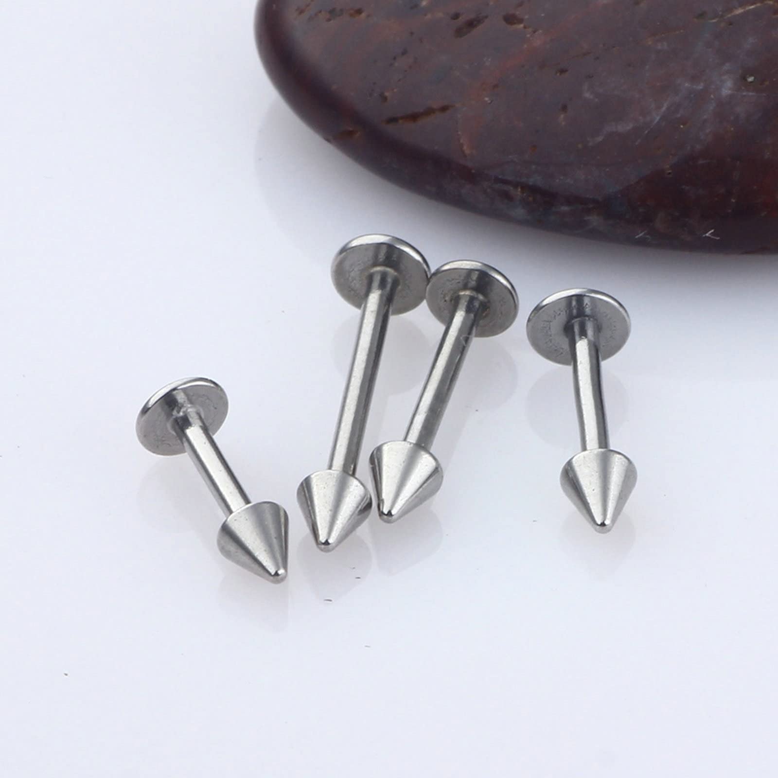 Pierścienie do nosa dla dorosłych, biżuteria do piercingu wieży, stal chirurgiczna, 120 szt., warga, brwi, brzuch, język, grubość 1,2 mm, wiele kształtów, piercing biżuteria, prezent