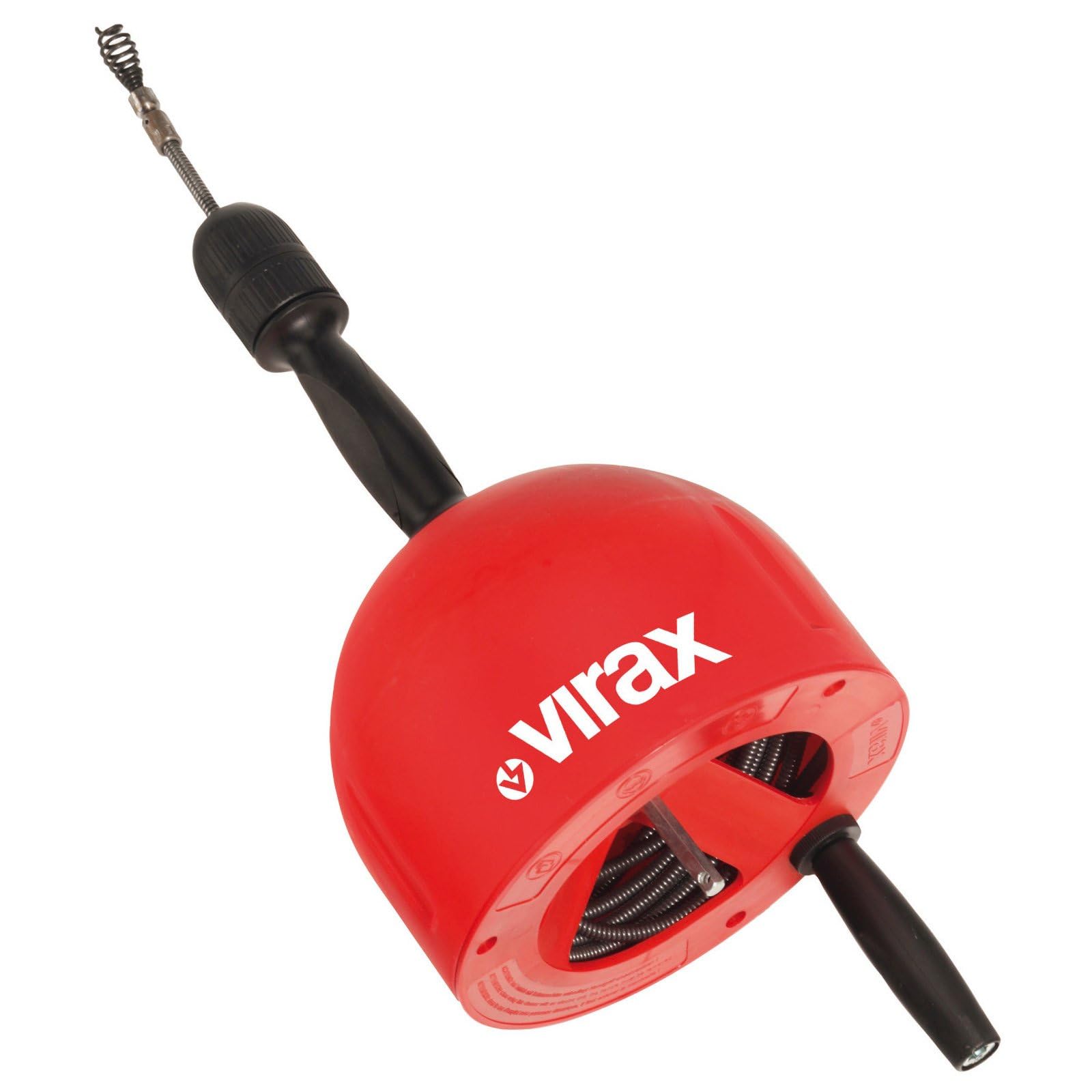 Virax - Déboucheur Professionnel VAL 26, câble 7.5 m de 7 mm | Deboucheur à tambour professionnel VAL 26