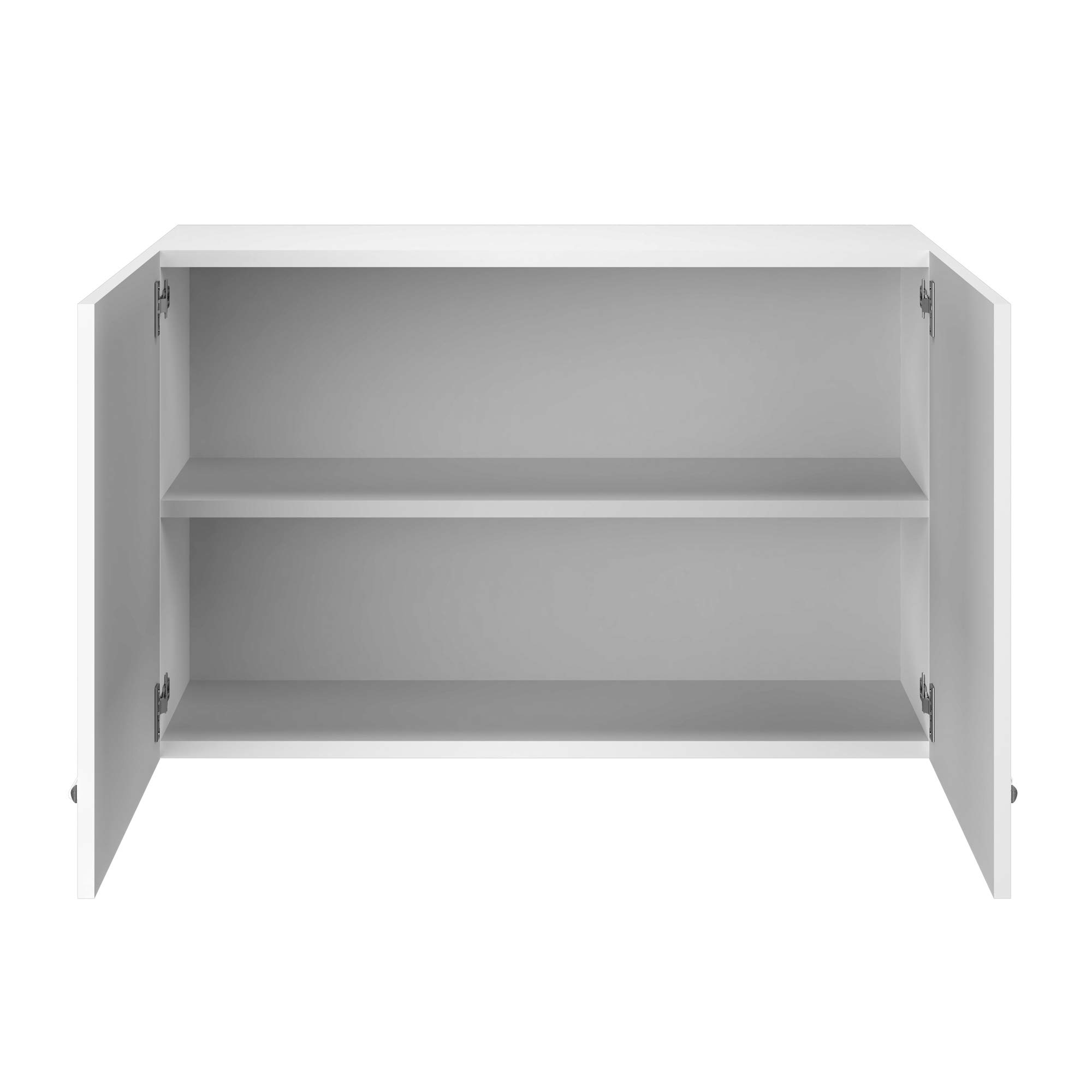 Flex-Well Küchen-Hängeschrank UNNA - Oberschrank vielseitig einsetzbar - 2-türig - Breite 80 cm - Weiß